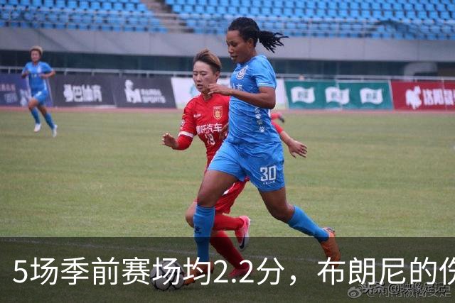 5场季前赛场均2.2分，布朗尼的伤情被曝出
